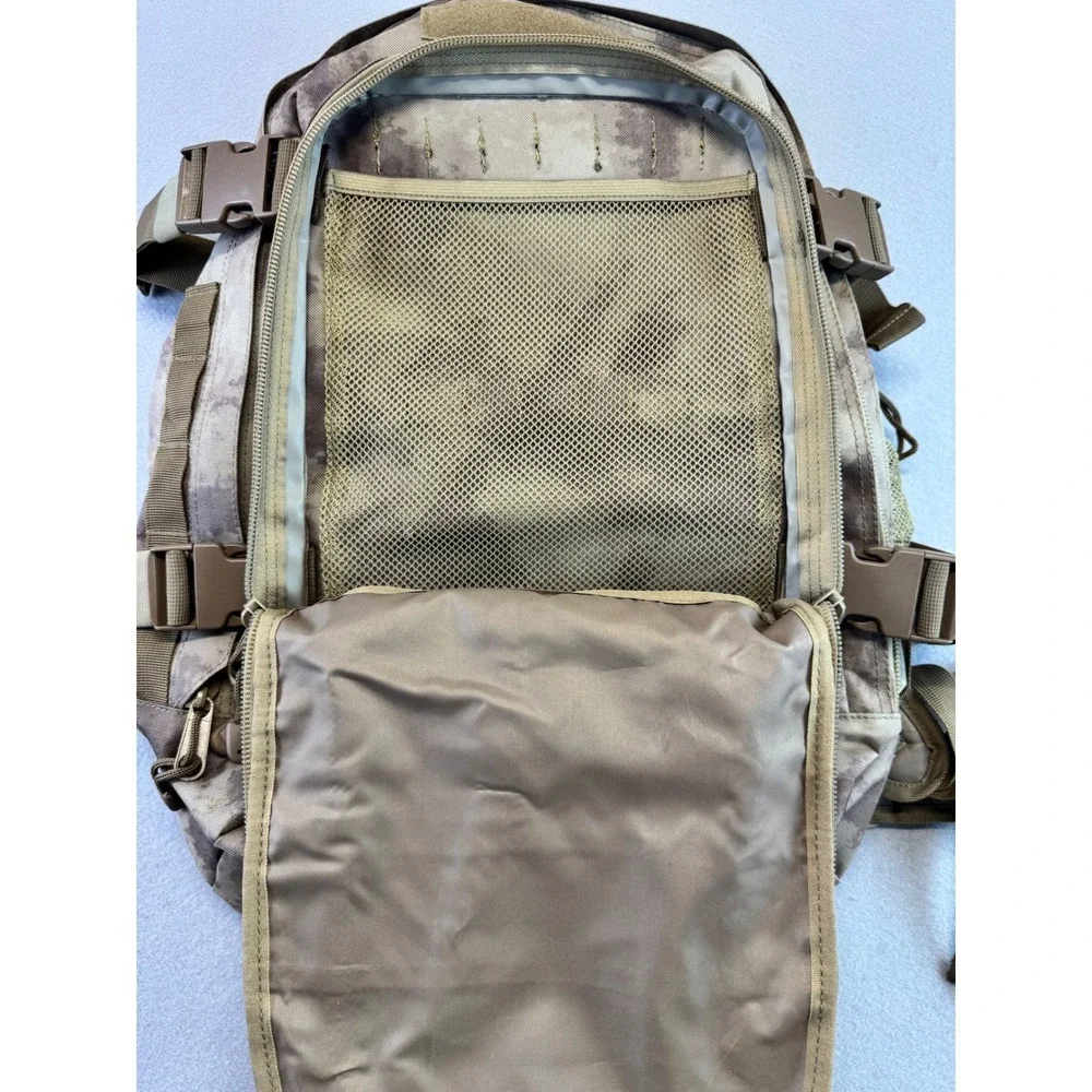 Tactical Backpack Digital Camo Desert Tan Military Style Rucksack